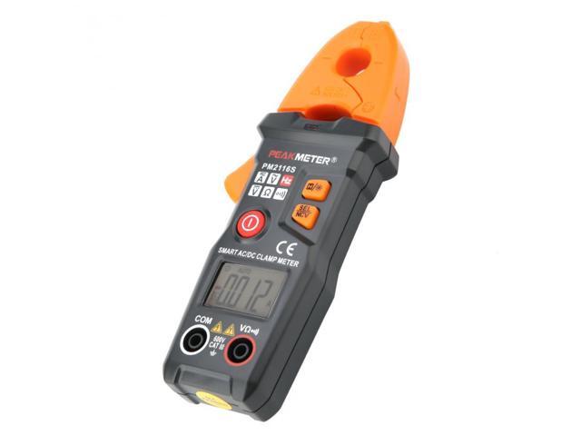 PEAKMETER PM2116S Clamp Multimeter Mini Non-contact DC/AC 10mA-100A Digital Current Meter Multimeter Measuring Tool 600V