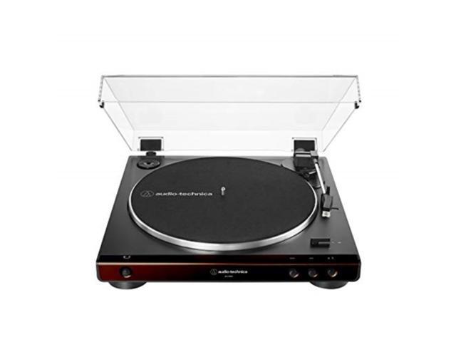 Audio-Technica - Audio Technica AT-LP60X-BW Turntable - Brown - image 5