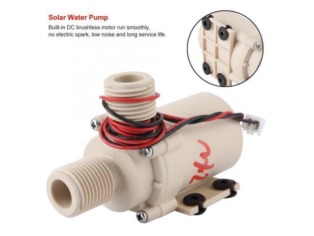 24V 12V DC 8L/min Circulation Water Pump Brushless Motor Solar Hot/Cooling Water Pump Solar Circulation Water Pump