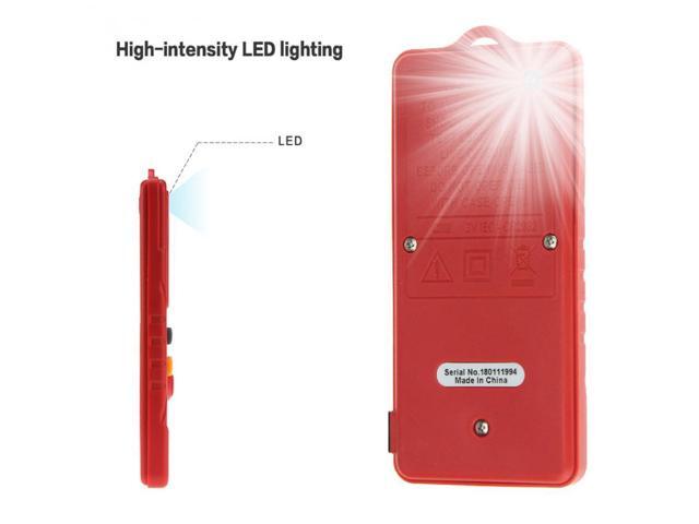 ANENG AN302 Digital Multimeter Voltmeter 8000 Counts Ture RMS AC DC Voltage Resistance Meter - Red