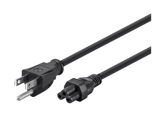 Monoprice 10ft 18AWG Grounded AC Power Cord, 10A (NEMA 5-15P to IEC-320-C5)