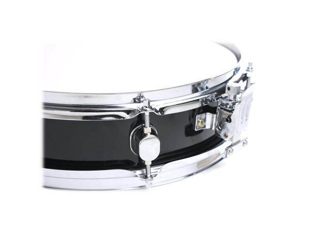 Piccolo Snare Drum 13' x 3.5' by GRIFFIN 100% Poplar Wood Shell with Black PVC & White Coated Drum Head Drummers Acoustic Marching Kit...