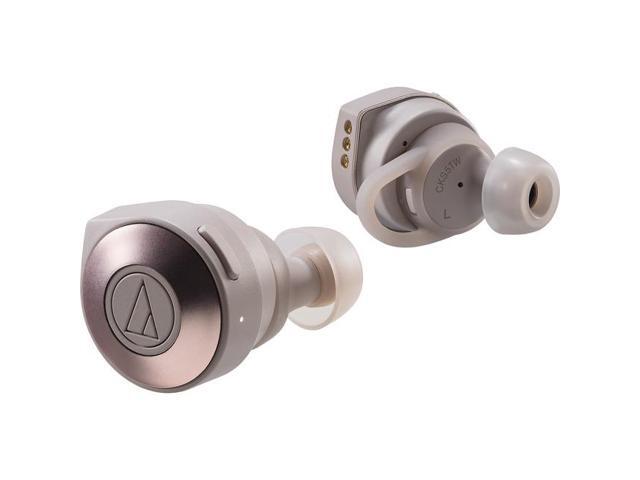AudioTechnica ATH-CKS5TW Solid Bass True Wireless Headphones (Khaki)