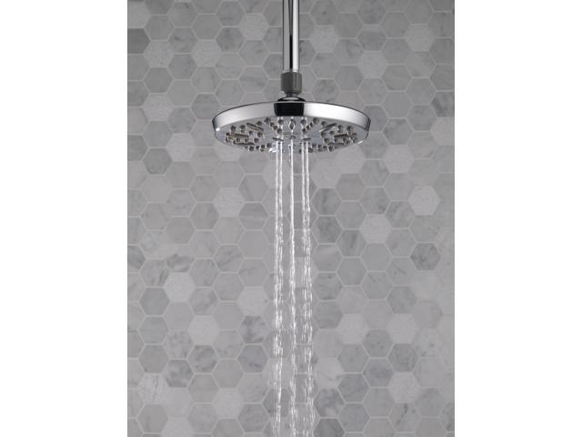 Peerless by Delta 3-Function Chrome 76367C Raincan Shower Head, 3 Settings