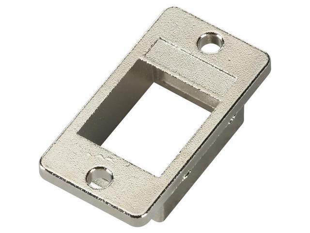Black Box Panel-Mount Bezel Keystone Opening Silver FMT1000