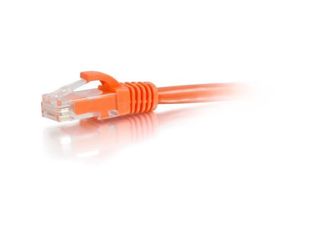 C2G 50836 1 ft. Cat6a Snagless Unshielded (UTP) Ethernet Network Patch Cable - Orange