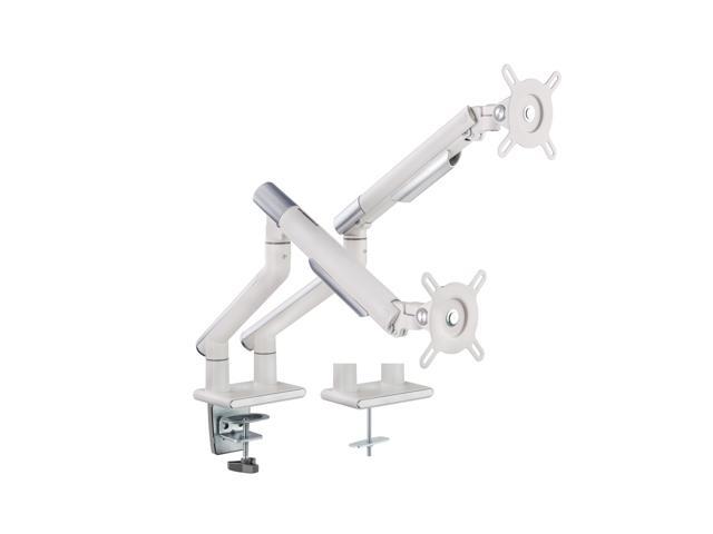 Dual Monitor Mount with Articulating Arm [Arctic Edition] Supports 17' - 32' Displays Amer Mounts HYDRA2A