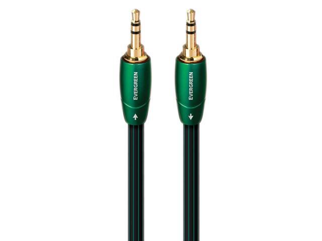 AudioQuest Evergreen 3.5mm Male to 3.5mm Male Cable - 1.97 ft. (.6m)