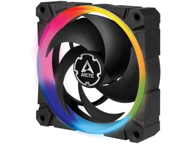 ARCTIC BioniX P120 A-RGB (Bundle 3 pc, incl. A-RGB Controller) - 120 mm Pressure-Optimised Fan with A-RGB, PWM, Cooler, Fluid Dynamic Bearing,...