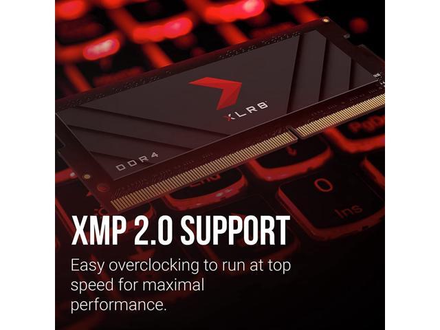 PNY 16GB XLR8 Gaming DDR4 3200MHz Notebook Memory - (MN16GSD43200X)?