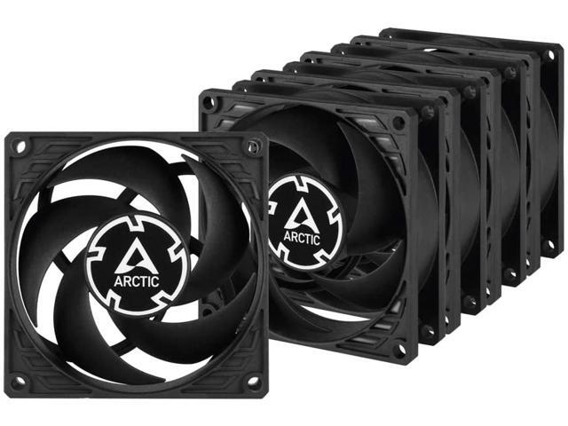 ARCTIC P8 PWM PST (5 Pack) - 80 mm Case Fan, PWM Sharing Technology (PST), Pressure-Optimised, Very Quite Motor, Computer, Fan Speed: 200-3000 RPM...