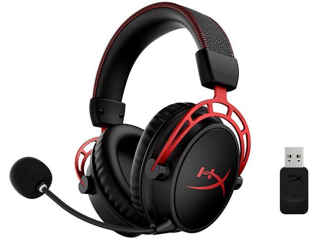 HyperX Cloud Alpha Wireless - Gaming Headset for PC, 300-hour battery life, DTS Headphone:X Spatial Audio, Memory foam, Dual Chamber Drivers,...