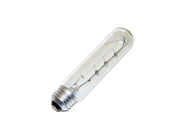 GE 14880 - 25T10 Clear Tubular Picture Light Bulb