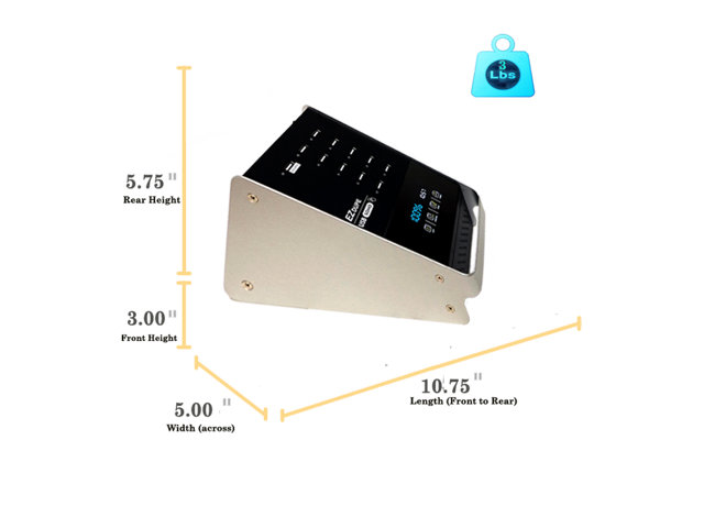 EZ Dupe 1 to 10 SD Duplicator with Touch Screen - Multiple MicroSD Micro Secure Digital Flash Drive Copier SDHC SDXC Memory Card (SOHO Series)