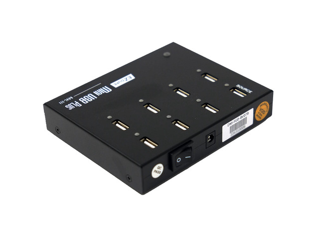 [New Update Version] EZ DUPE 1 to 7 MiniUSB Plus MK III Duplicator - Standalone USB Flash Media Thumb Drive Compact Copier (DM-FU0-8V07B)