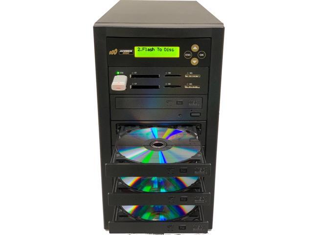 Acumen Disc CrossOver Bi-Directional Multimedia Flash Memory Copier (CF SD MS USB) to 1-3 CD DVD Disc Duplicator / Media Converter - Disc to Disc /...