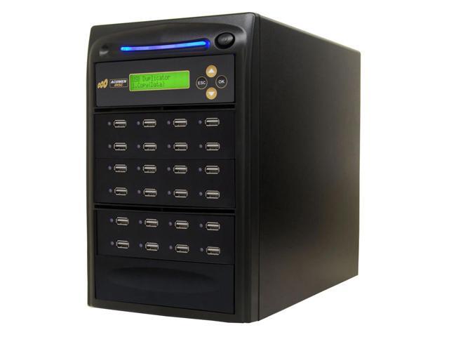 Acumen Disc 1 to 23 USB Duplicator - 2GB/Min - Multiple Standard-A Flash Media Memory Card Copier & Sanitizer DOD Compliant System - 2.0/3.0...