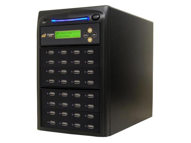 Acumen Disc 1 to 31 USB Duplicator - 2GB/Min - Multiple Standard-A Flash Media Memory Card Copier & Sanitizer DOD Compliant System - 2.0/3.0...