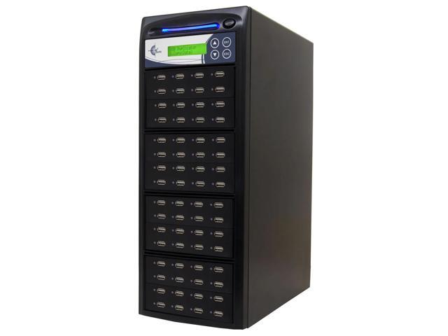 EZ DUPE 1 to 63 USB Pantera Duplicator - 2GB/Min - Multiple USB flash media thumb drive Standalone Copier & DoD Compliant Eraser/Sanitizer - at...