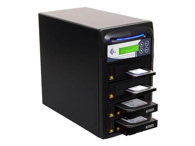 EZ DUPE 1 to 3 SSD HDD Hard Drive Duplicator - 9GB/Min - Standalone Copier and Sanitizer/Eraser for Multiple SATA 3.5 Disk & 2.5 Solid State Drives...