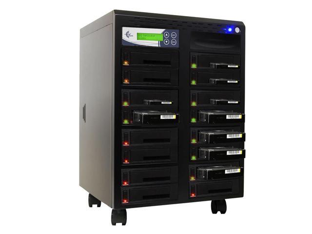 EZ DUPE 1 to 15 Drive Duplicator Standalone Copy 300 MBps per slot 3.5/2.5 SATA