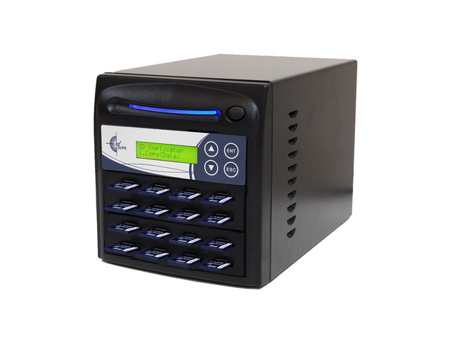 EZ Dupe Pantera 1 to 15 SD 3.0 / MicroSD / TF Duplicator & DoD Compliant Eraser 100MB/sec SDC15-SSPX100 Standalone Secure Digital SDHC SDXC Micro...
