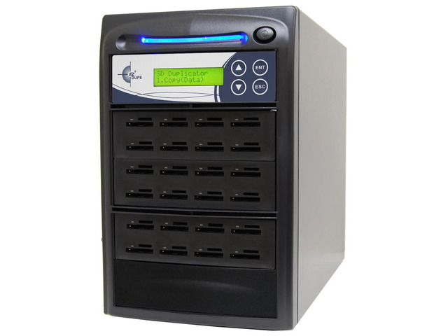 EZ Dupe Pantera 1 to 23 SD 3.0 / MicroSD / TF Duplicator & DoD Compliant Eraser 100MB/sec SDC23-SSPX100 Standalone Secure Digital SDHC SDXC Micro...