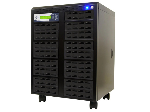 EZ Dupe Pantera 1 to 135 SD 3.0 / MicroSD / TF Duplicator & DoD Compliant Eraser 100MB/sec SDC135-SSPX100 Standalone Secure Digital SDHC SDXC...