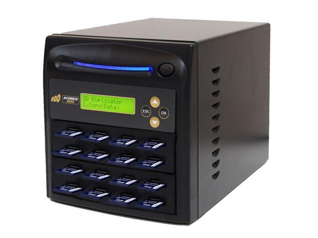 Acumen Disc 1:15 SD 3.0 Elite Duplicator & DOD Eraser - 6GB/Min AD15-SDC100 Standalone Secure Digital & MicroSD TF SDHC SDXC Micro Flash Drive...