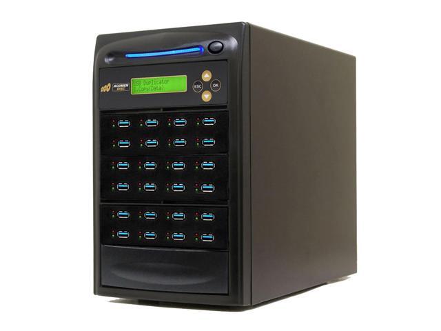 Acumen Disc 1 to 31 USB 3.0 Duplicator & DOD Eraser - 6GB/Min AD31-USB100 Standalone Type-A Flash Media Copier & Sanitizer - Clone Copy Erase...