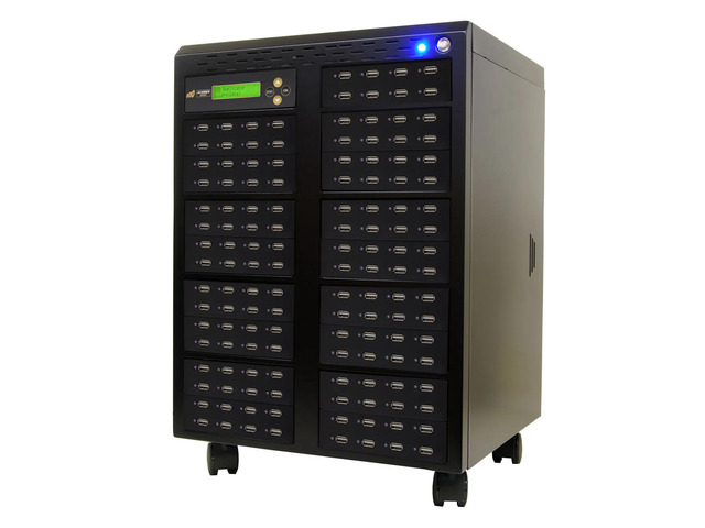 Acumen Disc 1 to 135 USB 3.0 Duplicator & DOD Eraser - 6GB/Min AD135-USB100 Standalone Type-A Flash Media Copier & Sanitizer - Clone Copy Erase...