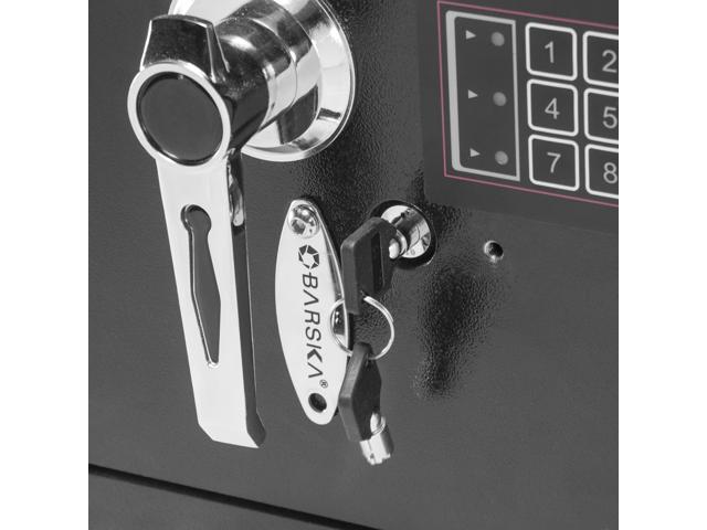 Barska - Depository Safe with Digital Keypad-Steel Drop Safe for Cash & Mail-Dual PIN Access, Anti-Pry Hinges - Black - image 5