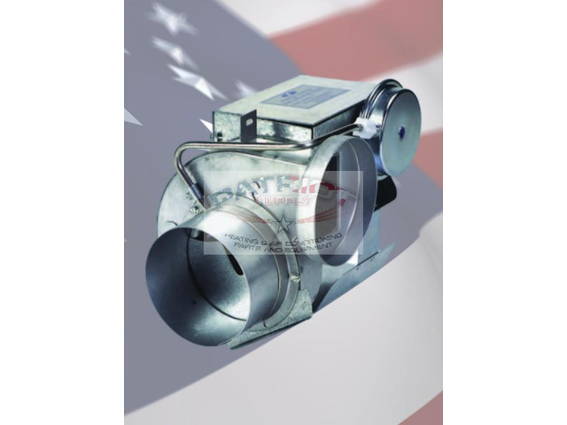 FIELD CONTROLS PVG-100 Power Venter, 115, Galvanized Steel, 7 3/4 in W, 7 1/2