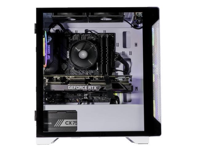 Velztorm Nix Gaming & Entertainment Desktop PC (AMD Ryzen 5 5600X 6-Core, GeForce RTX 3050, 32GB RAM, 512GB PCIe SSD, USB 3.2, HDMI, Win 10 Home)