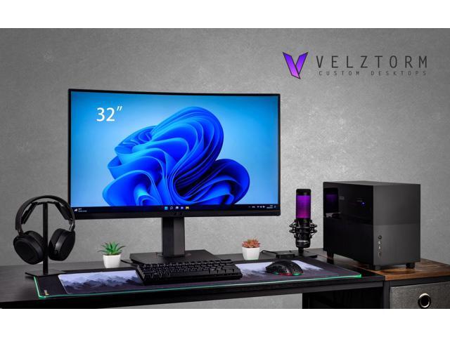 Velztorm Natalix Custom Built Gaming Desktop PC (AMD Ryzen 7 - 5800X, GeForce RTX 5070 Ti, 32GB DDR4, 2TB PCIe SSD, 240mm AIO, 750W PSU, WiFi 6,...