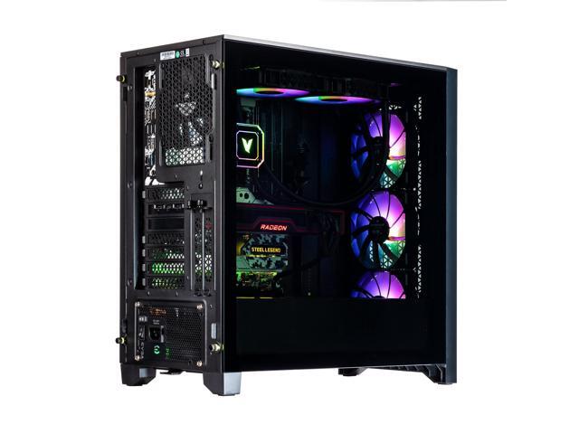 Velztorm Armix Custom Built Gaming Desktop PC (AMD Ryzen 9 7900X, AMD Radeon RX 9060 XT, 32GB DDR5, 2TB PCIe SSD, RGB Fans, 240mm AIO, 1000W PSU,...