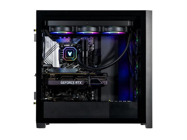 Velztorm Aciex 14th Gen Gaming Desktop PC (Intel i9-14900K, GeForce RTX 5080, 32GB DDR5, 2TB PCIe SSD, 360mm AIO, 1000W PSU, WiFi 6, Bluetooth 5.2,...