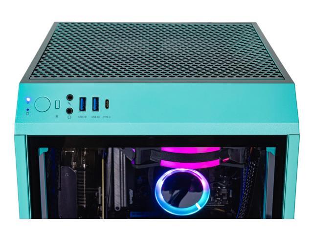 Velztorm Vertix Gaming Desktop PC (AMD Ryzen 7 5800X, GeForce RTX 5060, 32GB DDR4, 2TB PCIe SSD, 120mm AIO, 750W PSU, Bluetooth 5.2, RJ-45, 1...
