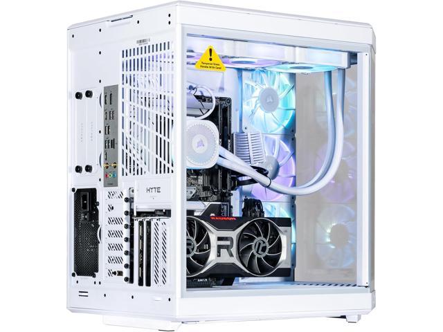 Velztorm LCD Praetix Custom Built Y70 Touch Gaming Desktop PC (Intel i9-14900K, Radeon RX 9070 XT, 32GB DDR5, 2TB PCIe SSD, RGB Fans, 360mm AIO,...