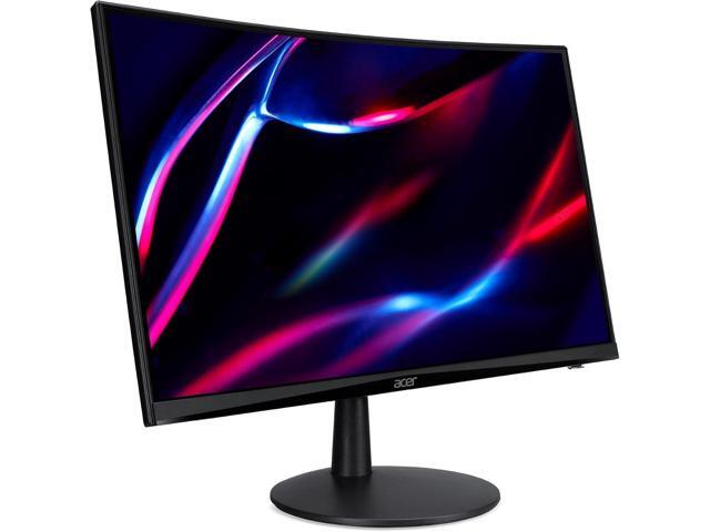 acer Nitro 24' FreeSync FHD 1500R Curve Monitor ZeroFrame Design with 1ms Response Time, VESA Mount (100mm), VGA, HDMI & Dockztorm USB Port...