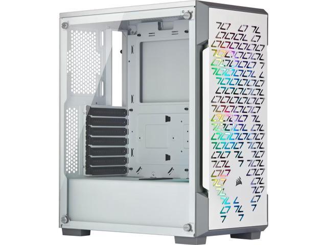 Velztorm iCUE 220T RGB Airflow Mid-Tower Velztorm Version White Case- CC-9900017-VEL Case