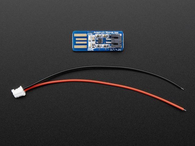 Adafruit Micro Lipo - USB LiIon/LiPoly Charger