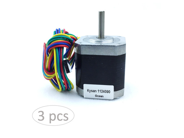 Kysan NEMA17 Stepper Motor - 4.2V/1.5A, 5.5kg/cm Holding Torque (3 pack)