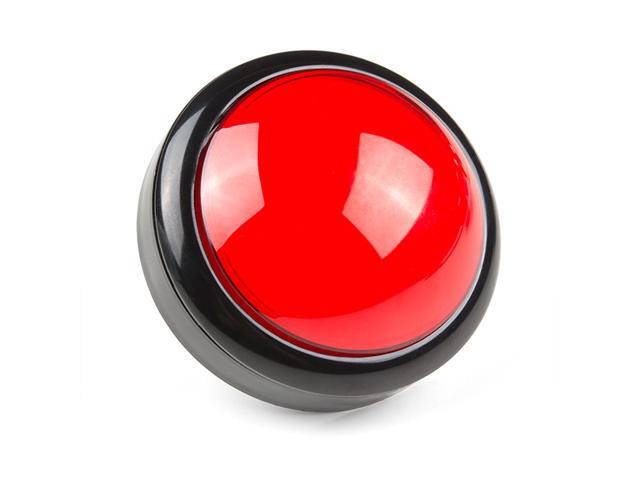 SparkFun Big Dome Pushbutton - Red