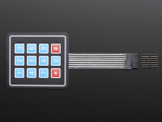 Adafruit Membrane 3x4 Matrix Keypad + Extras - image 4