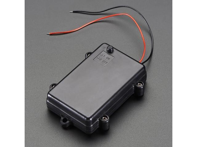 Adafruit Waterproof 3xAA Battery Holder with On/Off Switch