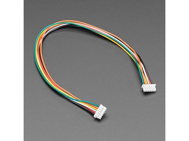 Adafruit 1.25mm Pitch 6-pin Cable 20cm long 1:1 Cable
