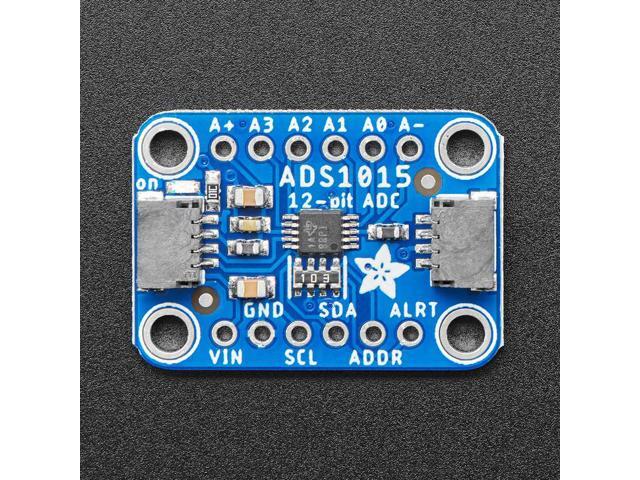 Adafruit ADS1015 12-Bit ADC - 4 Channel with Programmable Gain Amplifier