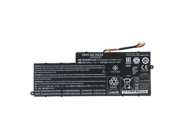 30Wh AC13C34 battery for Acer Aspire V5-122p V5-122P-0408 V5-122P-0467