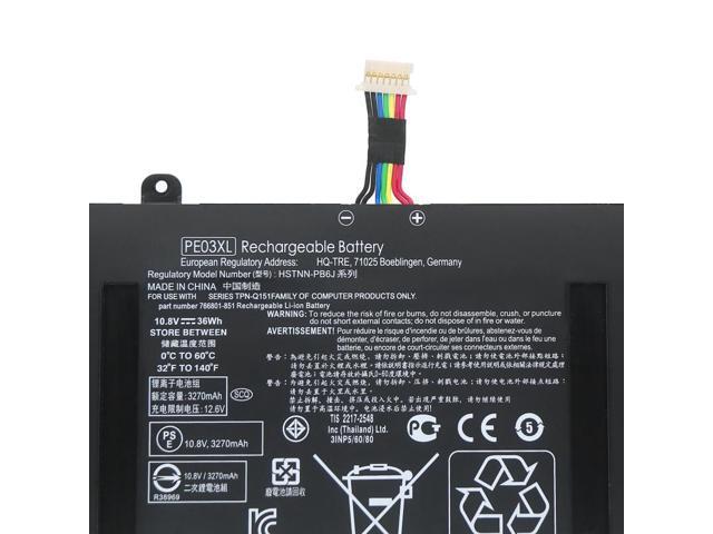 36Wh PE03XL battery for HP Chromebook 11 G3 11 G4